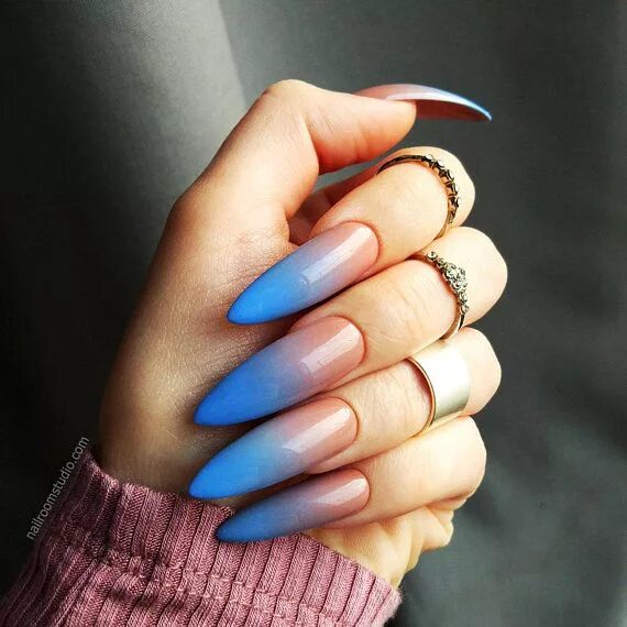 Красивый дизайн на миндаль длинный маникюр Pin on Press On Nails - Nail Room Studio