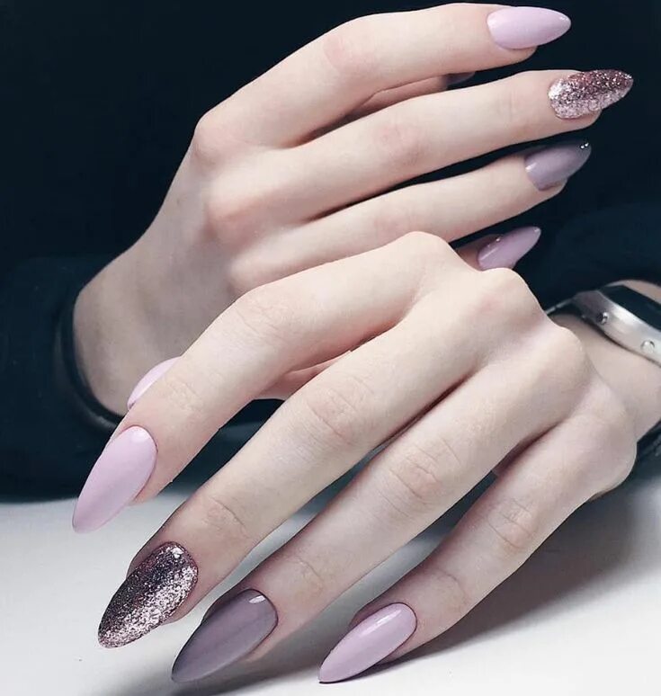 Красивый дизайн на миндаль длинный маникюр 64 Chic Natural Almond Acrylic Nails Shape Design You Won’t Resist This Spring &