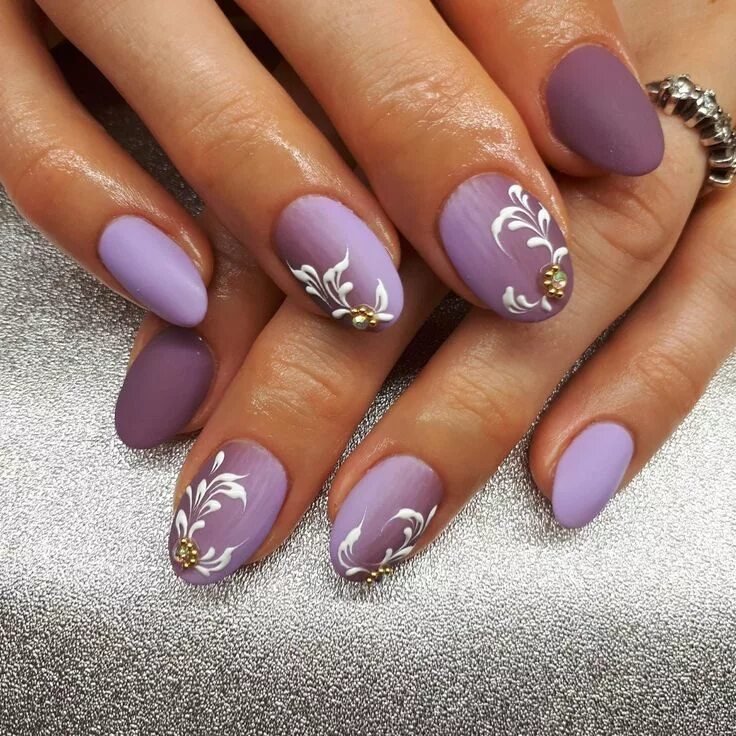 Красивый дизайн на средние ногти фото Pin on Nails & Beauty Nail art, Gel nails, Acrylic nails