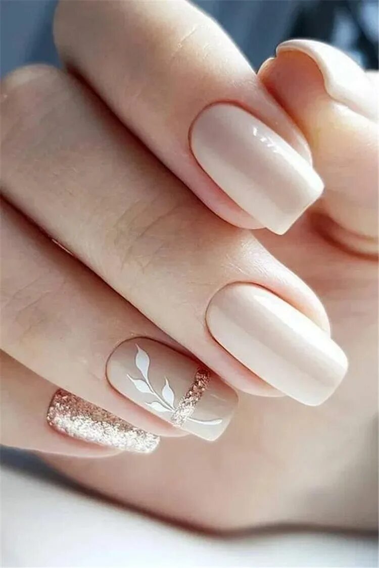 Красивый дизайн на средние ногти фото Gorgeous And Lovely Spring Square Nail Designs For You; Spring Nails; Nails; Squ