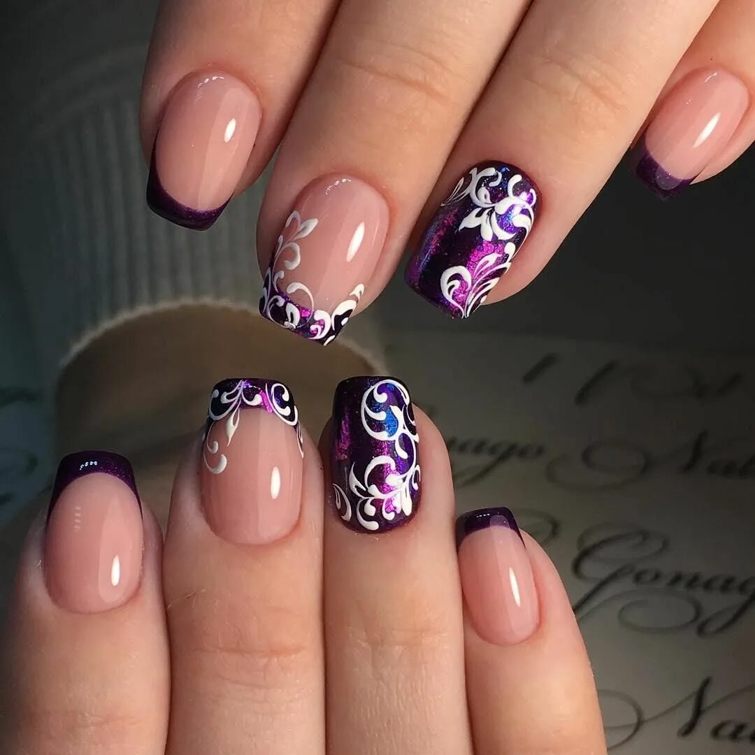 Красивый дизайн на средние ногти фото Nail Art #3618 - Best Nail Art Designs Gallery BestArtNails.com Best nail art de