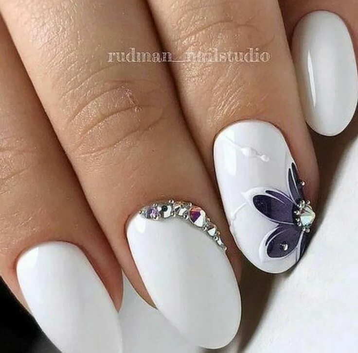 Красивый дизайн ногтей фото белый Épinglé par Zora York sur Nails!!!! ❤ Vernis à ongles, Idées vernis à ongles, On