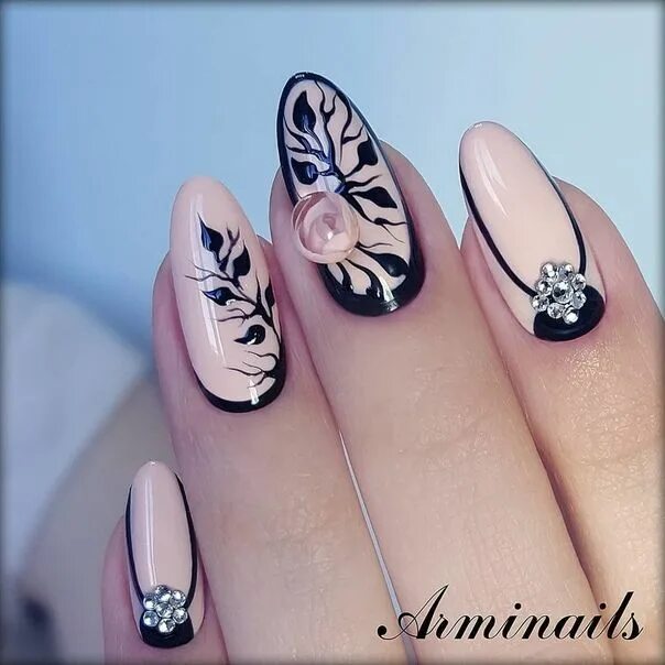Красивый дизайн ногтей с рисунком Маникюр Nails Designer nägel, Nageldesign, Schöne nägel