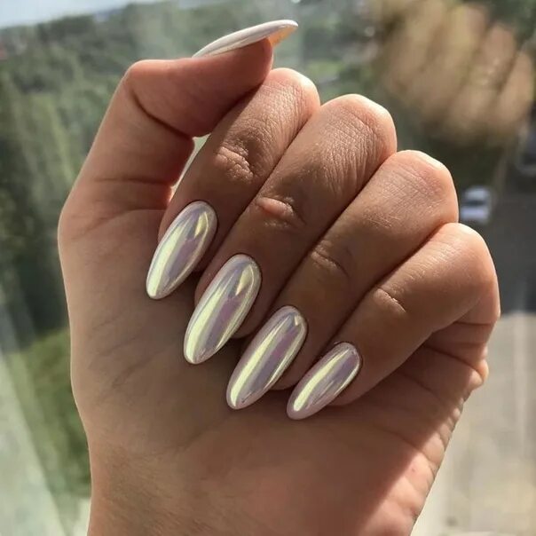 Красивый дизайн ногтей втирка фото Design Options with Pearl Lacquer 2023 Маникюр 2023 Дизайн ногтей VK