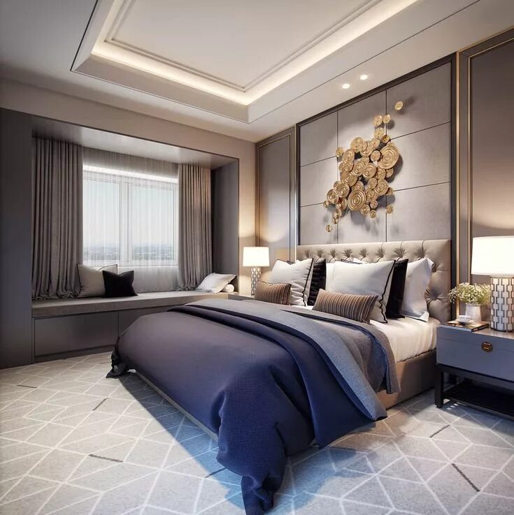 Красивый дизайн спален фото Современная классика и безупречный стиль Luxury bedroom master, Modern bedroom d