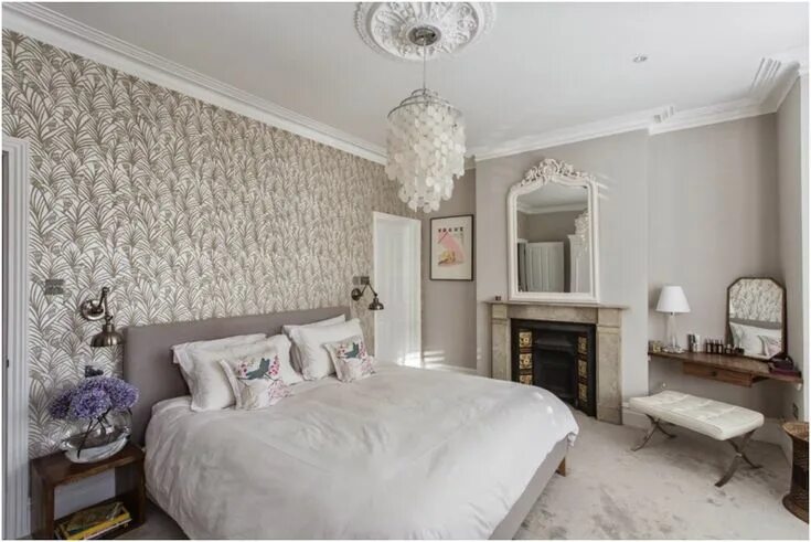 Красивый дизайн спальни обои Laura Butler Madden Master bedrooms decor, Elegant bedroom, Bedroom design trend