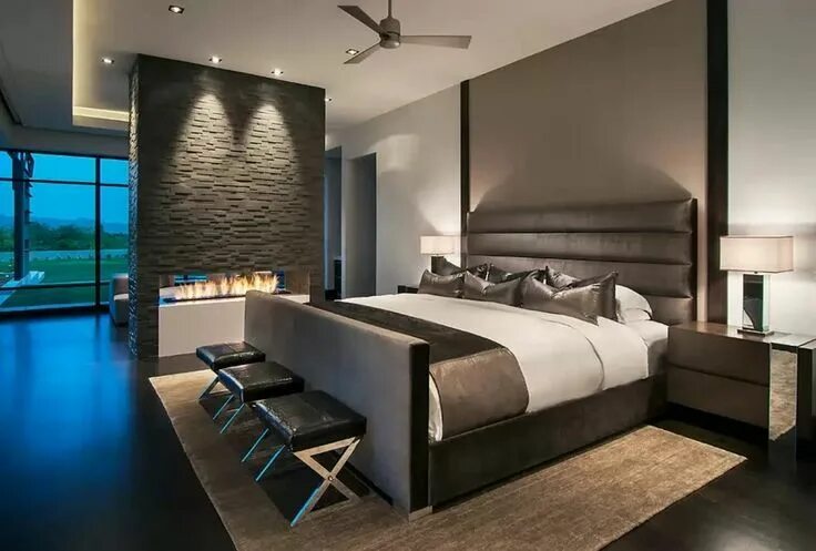 Красивый дизайн спальни в современном стиле фото Modern Bedroom Design Trends 2016 - Small Design Ideas Master bedroom interior, 