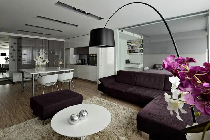 Красивый дизайн студии Pin by Nata M22 on EN-EX design House design, Apartment design, Living room coll