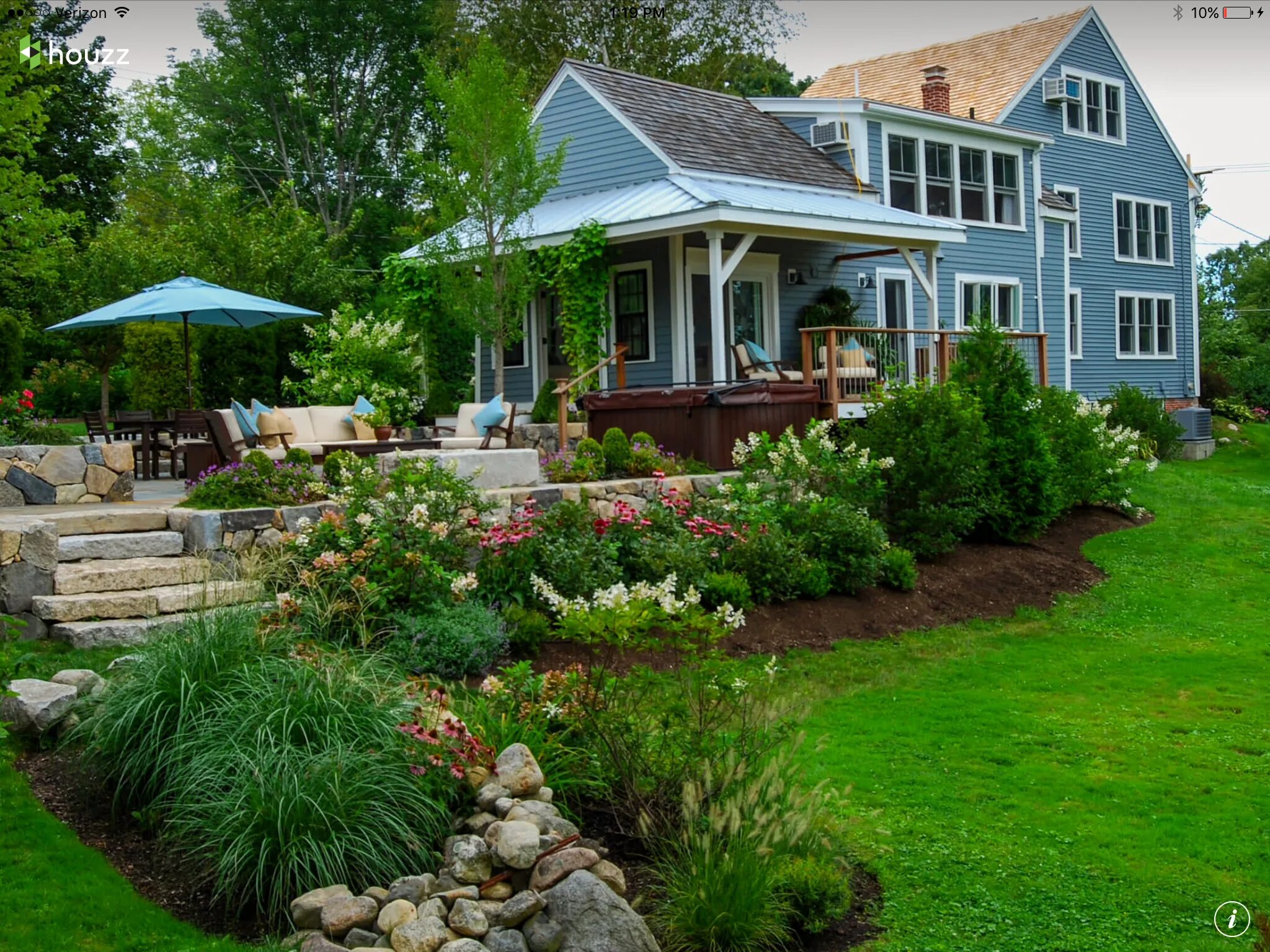 Красивый дизайн участка загородного дома фото Pin von Mandy Hart auf Our House - Patio Gartengestaltung, Garten design, Vorgar