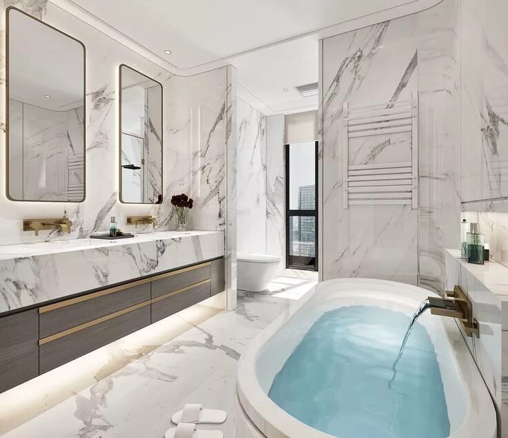 Красивый дизайн ванной Spa like bathroom! in 2024 Badezimmer design, Zukünftiges haus, Badezimmer