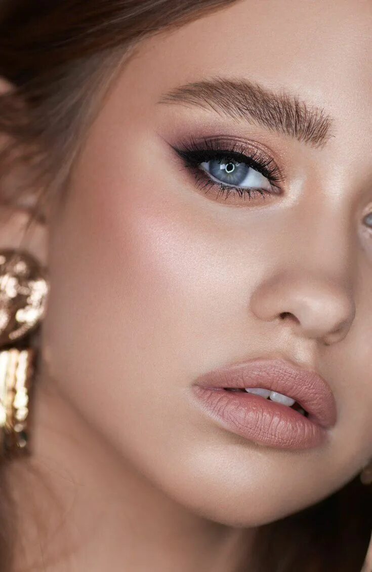 Красивый дневной макияж Your Unique Hair, Skin and Nails Beauty Vitamins Свадебный макияж глаз, Свадебны