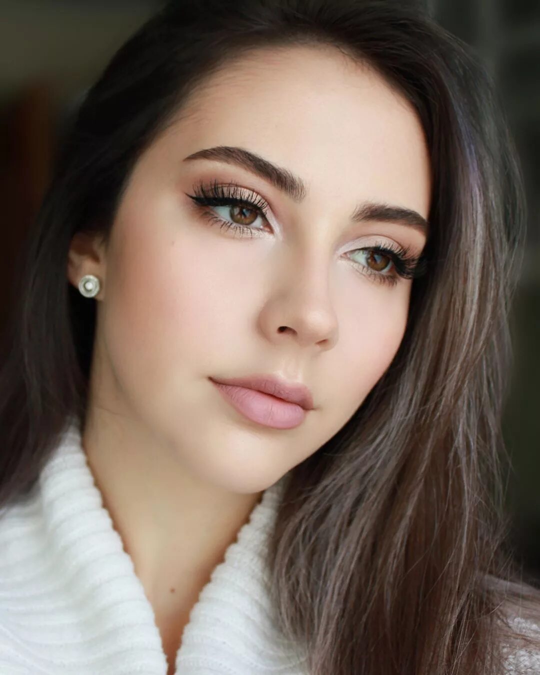 Красивый дневной макияж Katerina Nekrasova Bridal makeup natural, Wedding makeup for brown eyes, Best na