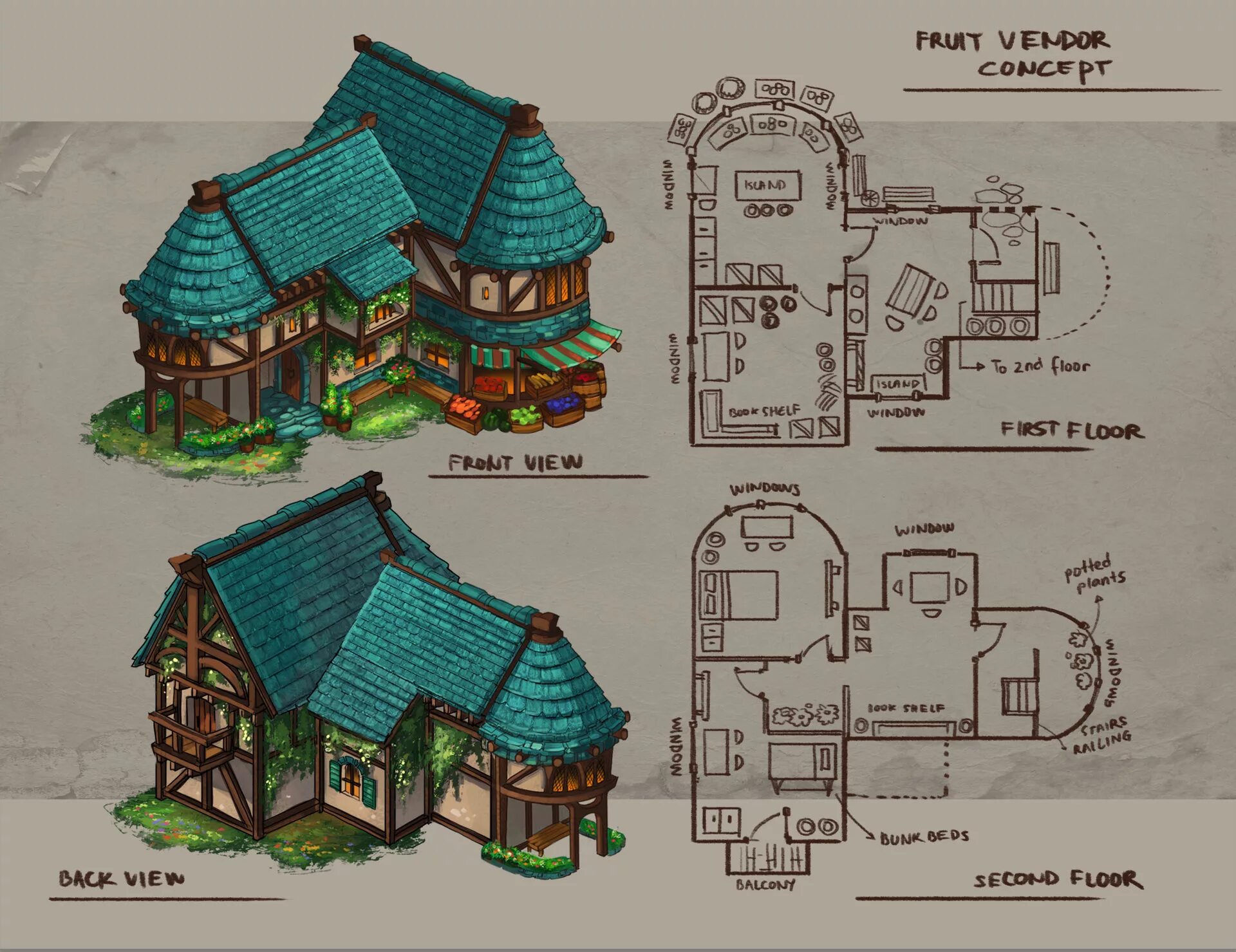 Красивый дом в майнкрафте схема постройки поэтапно Steam Workshop::Stonehearth Mods that Work