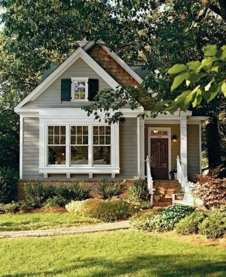 Красивый домик фото снаружи 34 Beautiful And Affordable Small Cottage House Plan Ideas Tiny house plans smal