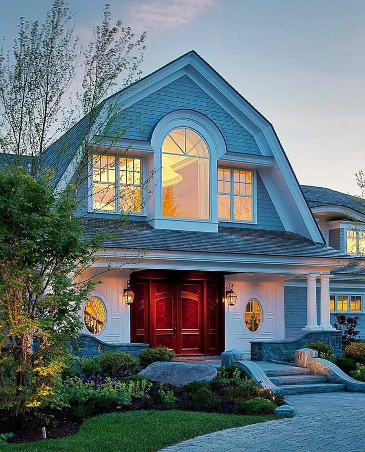Красивый домик фото снаружи Pin on Curated Space Interior Design House roof, Gambrel roof, Gambrel