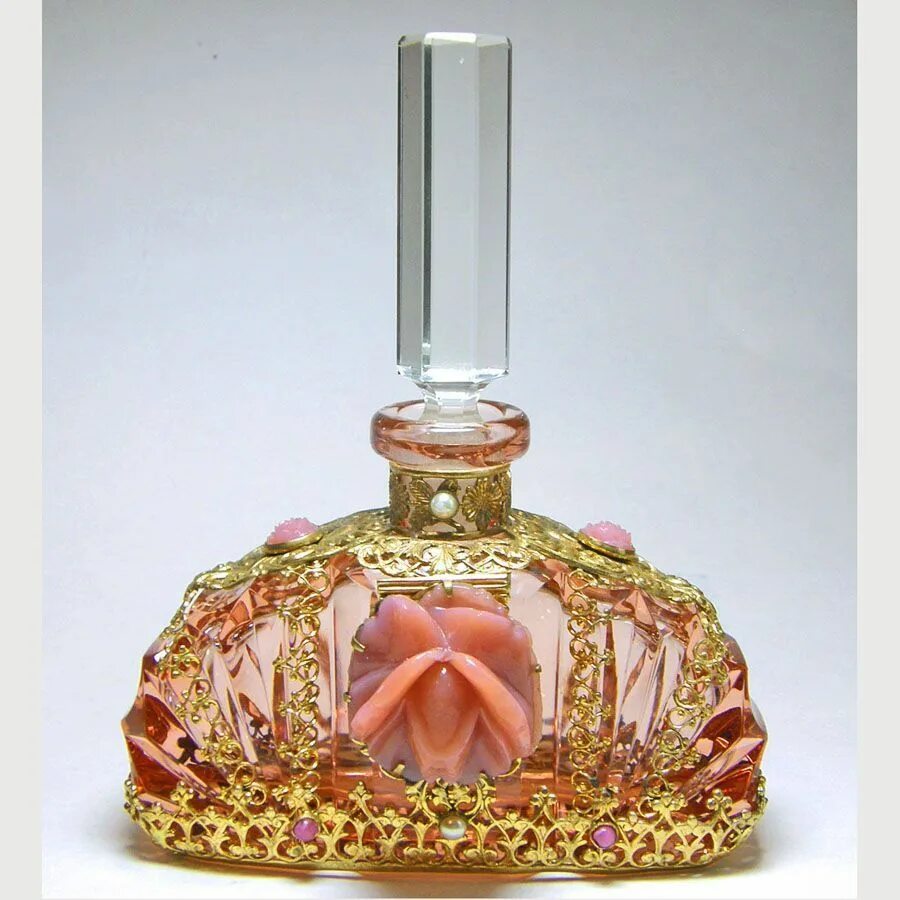 Красивый флакон духов фото Pin on Jeweled Czech Perfumes
