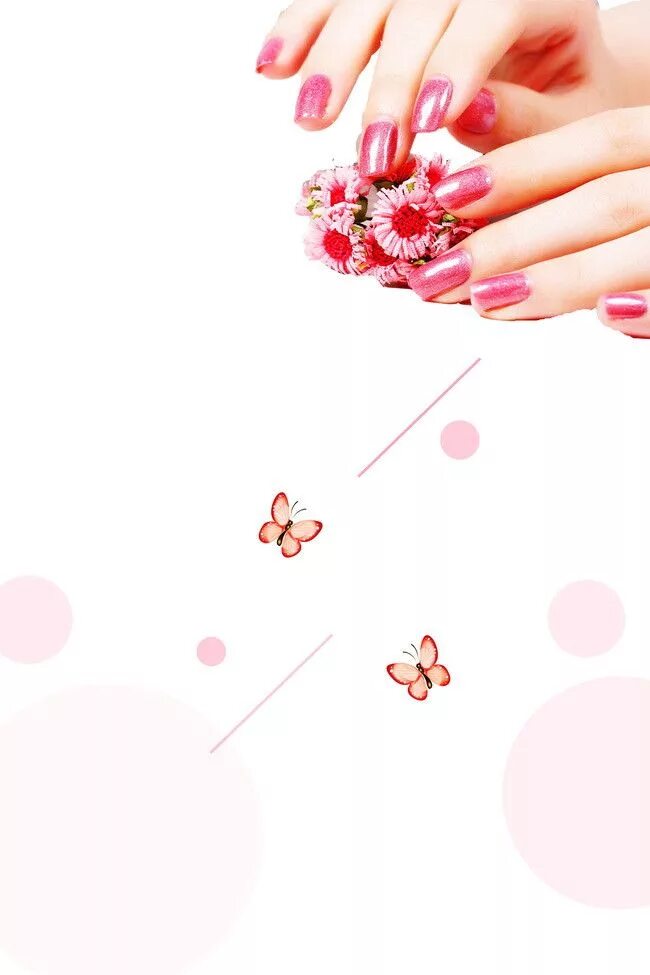 Красивый фон для прайса маникюра Decoracion, Arte, Floral Imágenes de fondo gratuitas, Pink Diseño Tarjeta Japón 