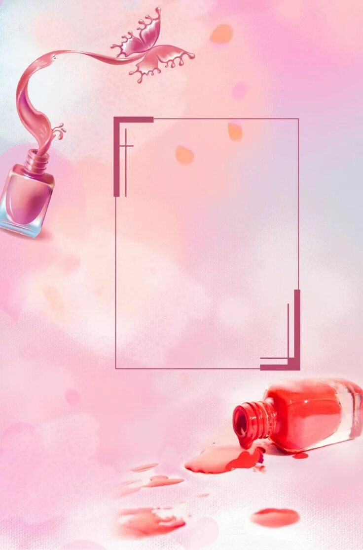Красивый фон для прайса маникюра Fundo Nail Art Poster Nail Flyer Manicure Beauty Manicure Papel de Parede Para D