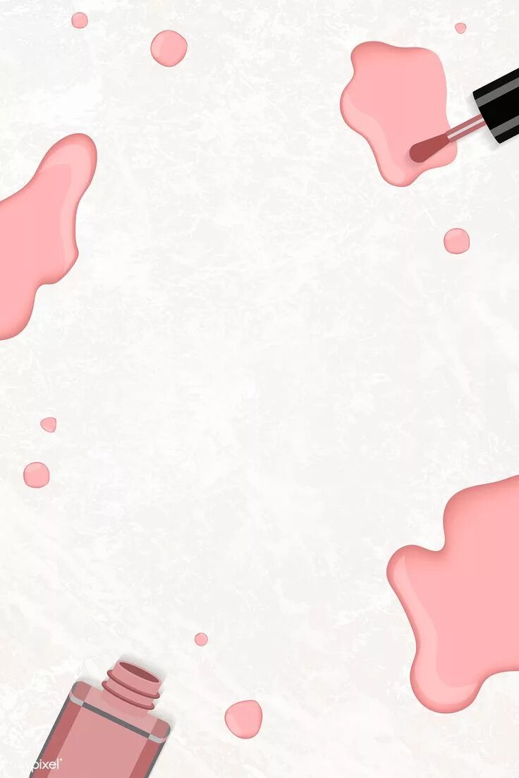 Красивый фон для прайса маникюра Download free illustration of Pink nail polish frame vector by Aew about nail, b