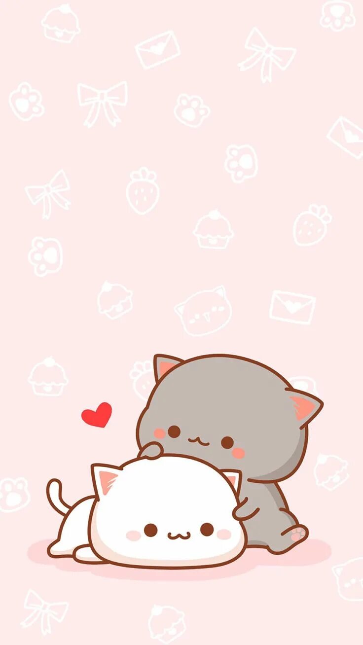Красивый фото на обои милые Pin on Beautiful Kittens Cute cartoon wallpapers, Cute wallpapers, Kawaii wallpa