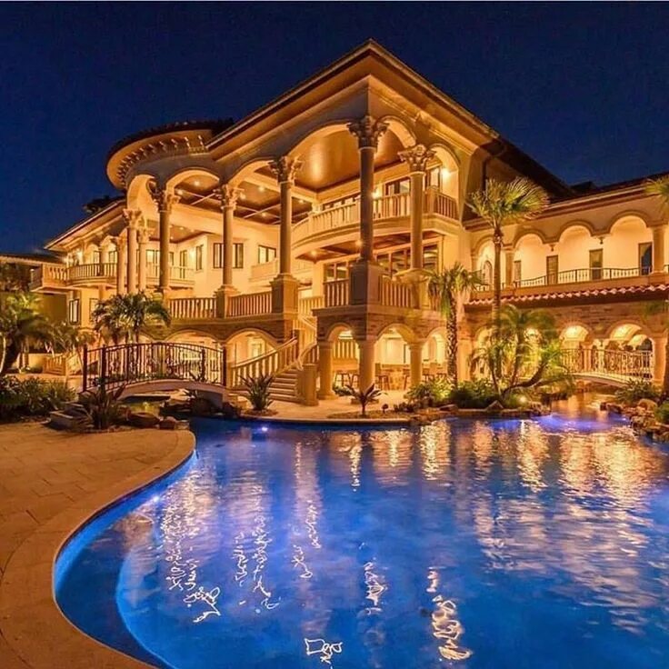 Красивый фото самый шикарный Top Listings on Instagram: "Behind security gates stands this private, Mediterra