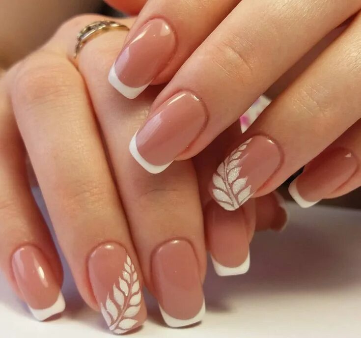 Красивый французский маникюр новинки Елена Драгни NAILS в Instagram: "#ЕленаДрагни" French nails, Schöne nägel, Nagel