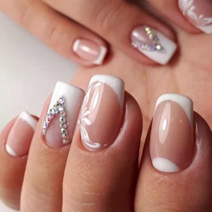 Красивый французский маникюр новинки French Manicure - New Beautiful Designs on Nails