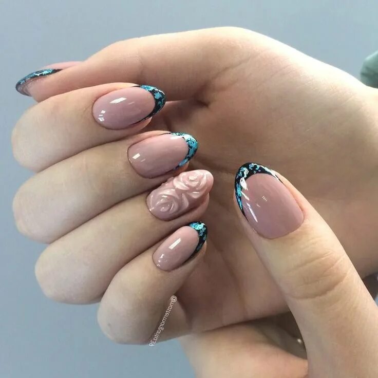 Красивый френч 2019 дизайн ногтей фото Pin on Nail Designs You Must Know