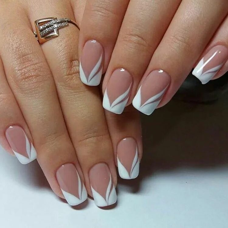 Красивый френч фото самый шикарный cool Гель лак: как наносить в домашних условиях? (50 фото) - Стильный дизайн 201