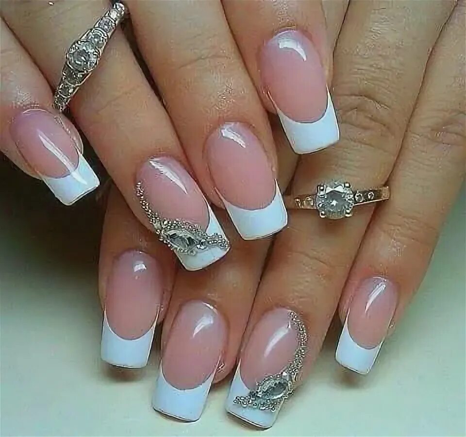 Красивый френч фото самый шикарный Pin on NEW NAILS