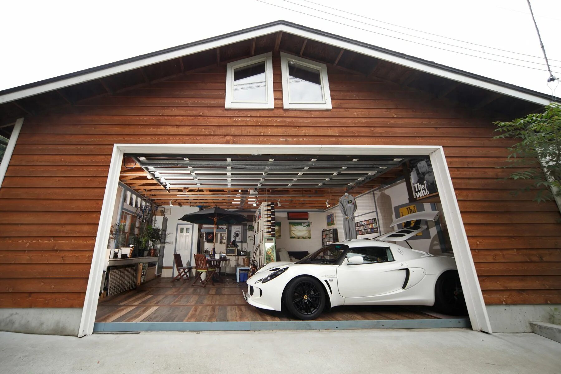Красивый гараж своими руками фото American garage - 66 photo