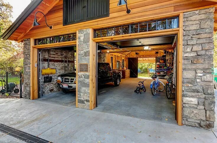 Красивый гараж своими руками фото garage remodel Garage remodel, Garage renovation, Garage design