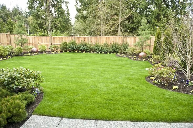Красивый газон на даче своими руками Simple backyard landscaping ideas will be excellent on small yard but also can b