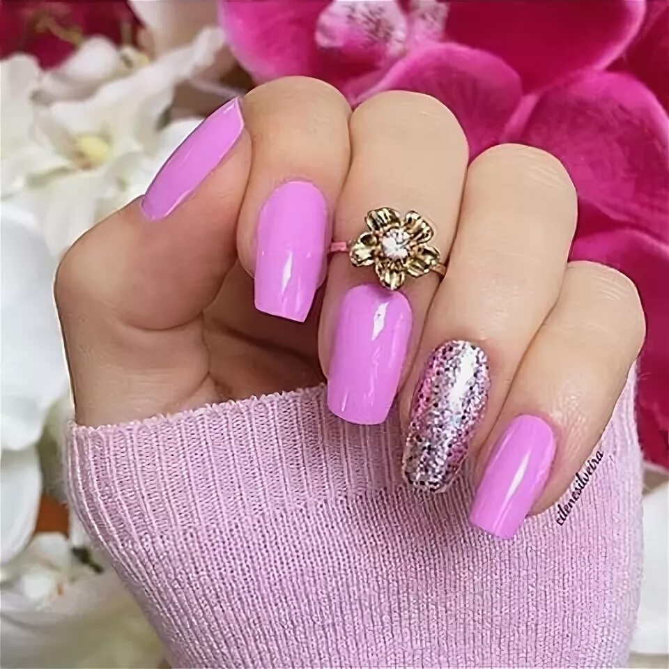 Красивый гелевый маникюр Apaixonada nessa unha ! Manicure cor de rosa, Cores bonitas de unhas, Unhas artí
