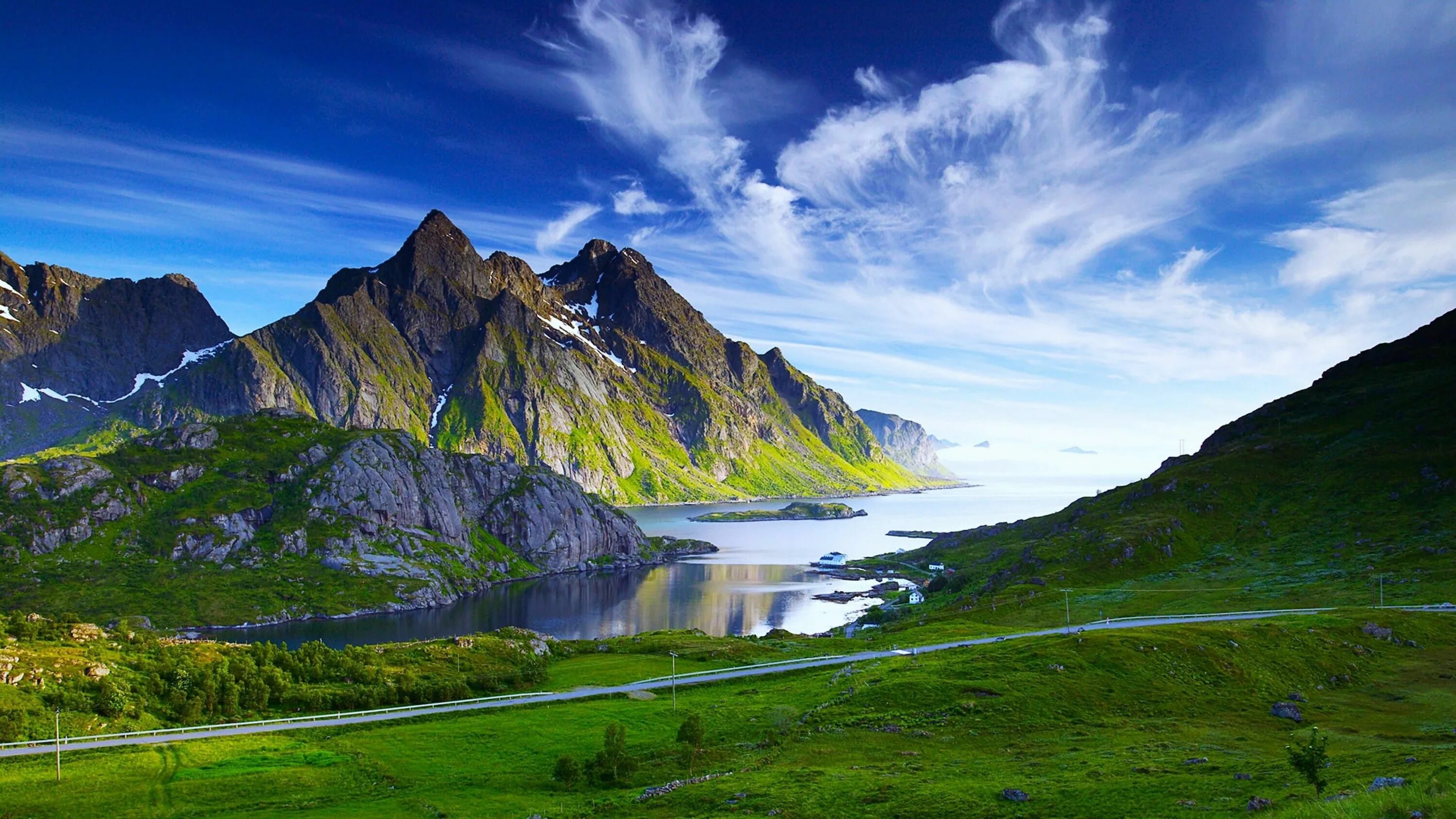 Красивый горный пейзаж фото высокого разрешения Картинки по запросу landscape wallpapers for windows 10 landscape Пейзажи, Горны