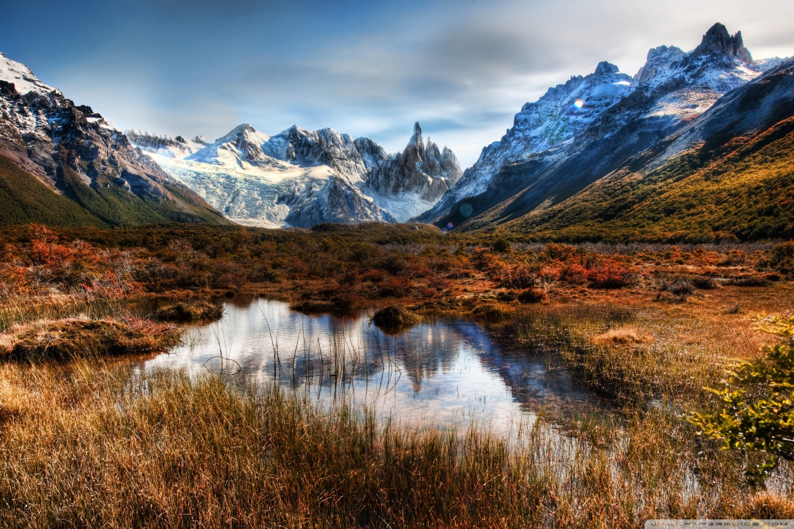 Красивый горный пейзаж фото высокого разрешения Landscape In Argentina Ultra HD Desktop Background Wallpaper for 4K UHD TV : Mul