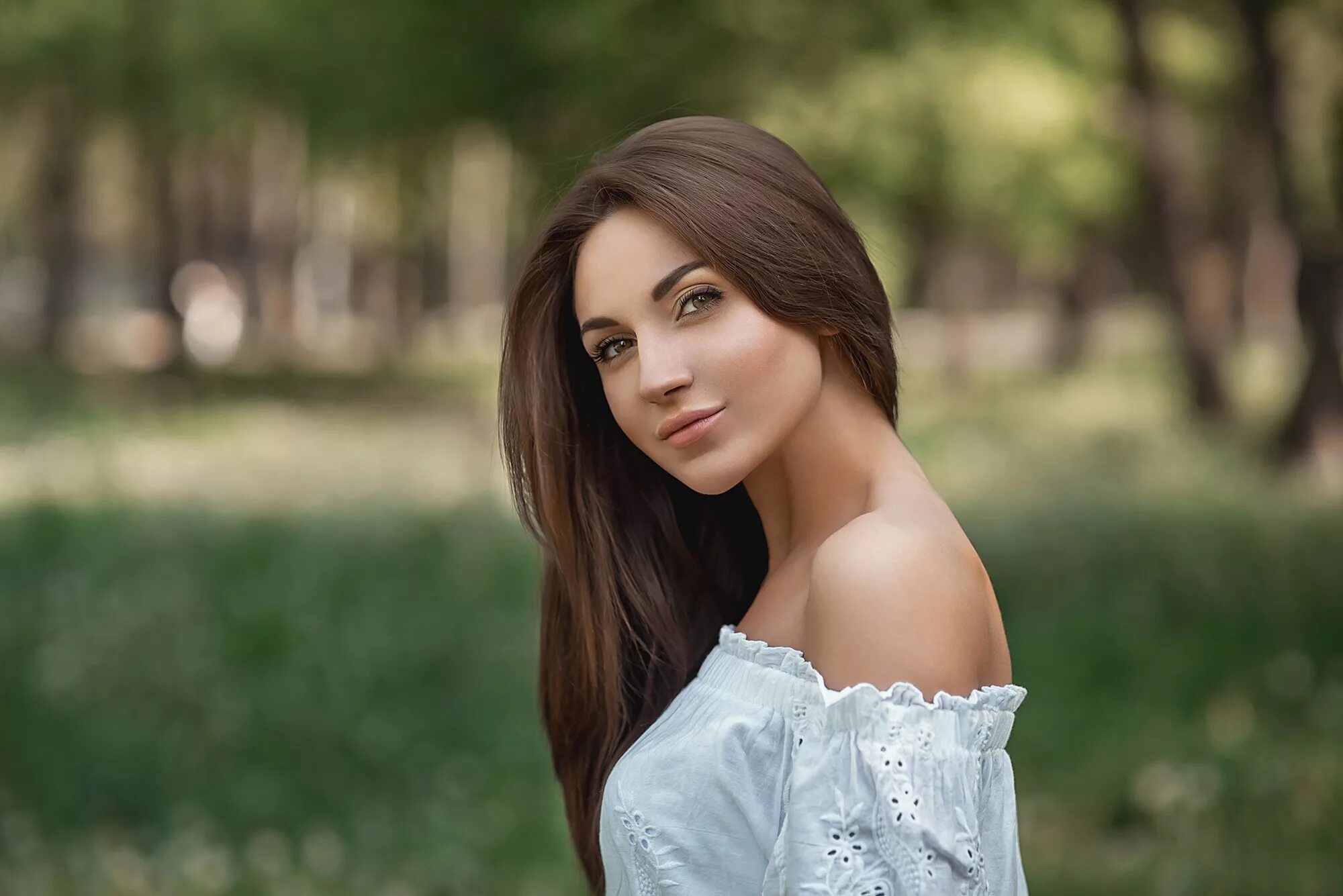 Красивый хороший девушки фото скачать обои : женщины, портрет, лицо, глубина резкости 2000x1335 - Motta123 - 1142365 -