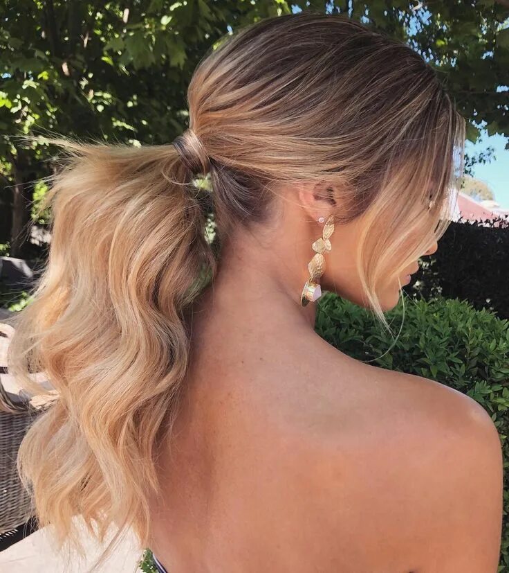 Красивый хвост прическа вечерняя Gorgeous Ponytail Hairstyle Ideas That Will Leave You In FAB Ball hairstyles, Po