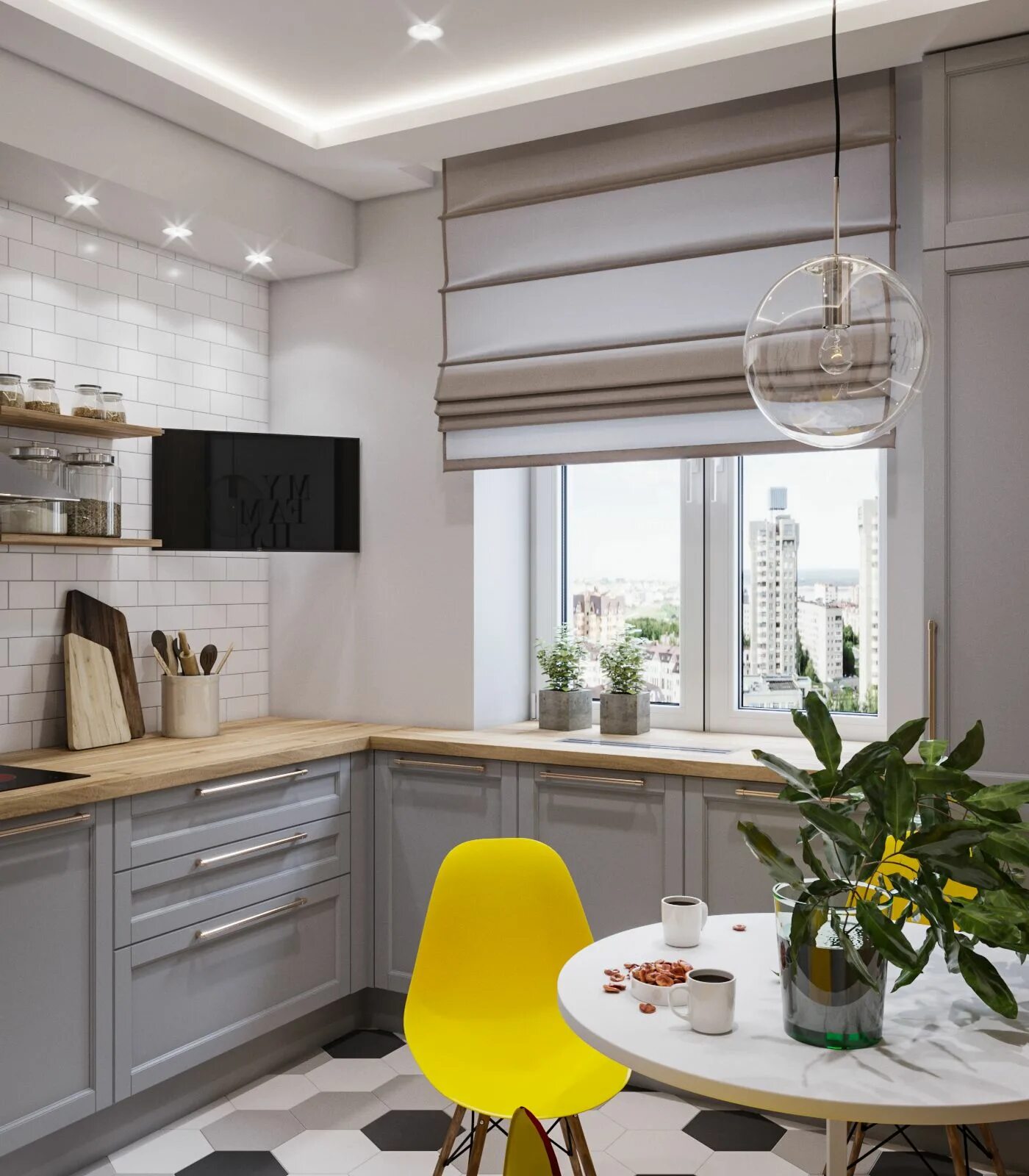 Красивый и недорогой дизайн кухни фото Кухня 9 кв.м Kitchen furniture design, Kitchen layout, Modern kitchen design