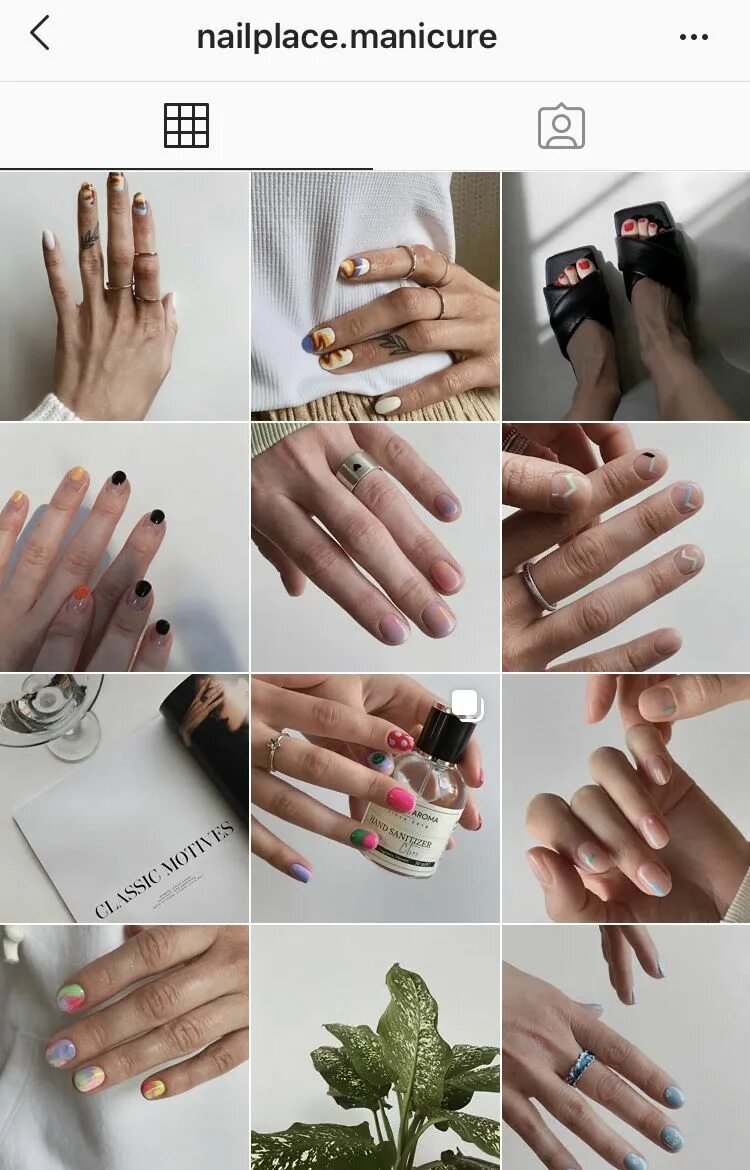 Красивый инстаграм мастера маникюра Оформление аккаунта мастера маникюра в Instagram Маникюр, Маникюрные салоны, Хру