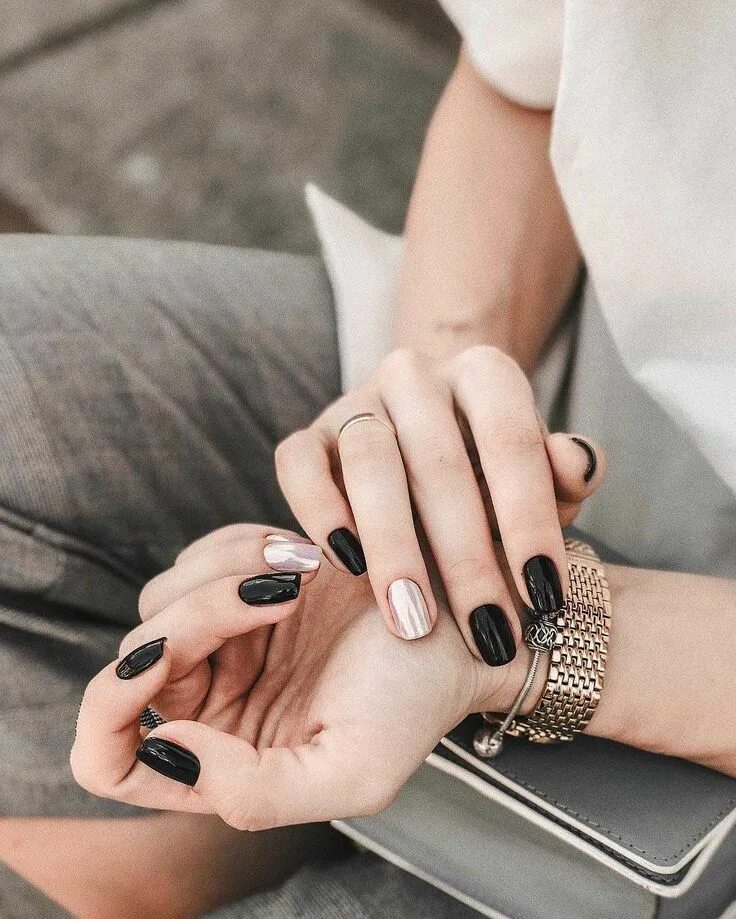 Красивый интеллигентный маникюр nails acrylic coffin beautiful nails nail arts 2020 Искусство маникюра, Маникюр,