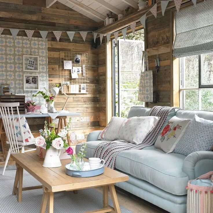 Красивый интерьер дачи Garden shed ideas - 25 inspiring looks for your own outdoor room Summer house in