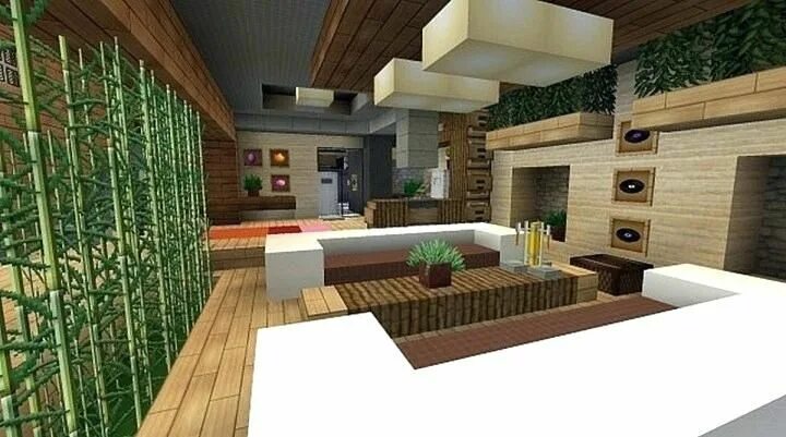 Красивый интерьер дома майнкрафт Пин на доске Minecraft Дом в minecraft, Дом, Архитектура