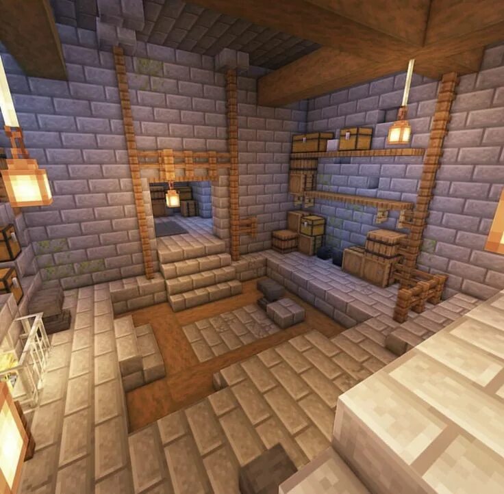 Красивый интерьер дома майнкрафт Pin by SuZa on Minecraft Inspirations Minecraft house designs, Minecraft archite