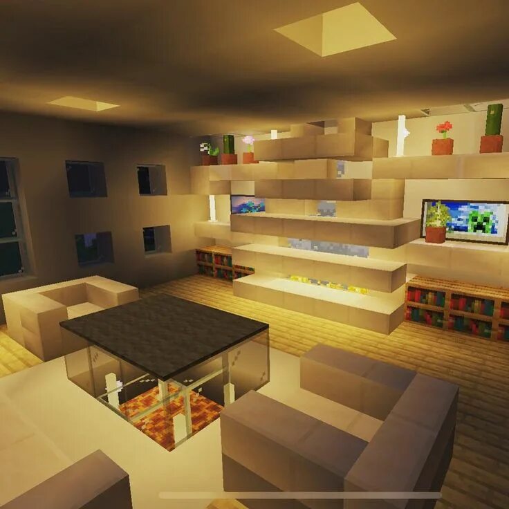 Красивый интерьер дома майнкрафт reddit.com: search results - MODERN Minecraft room, Minecraft houses, Minecraft 