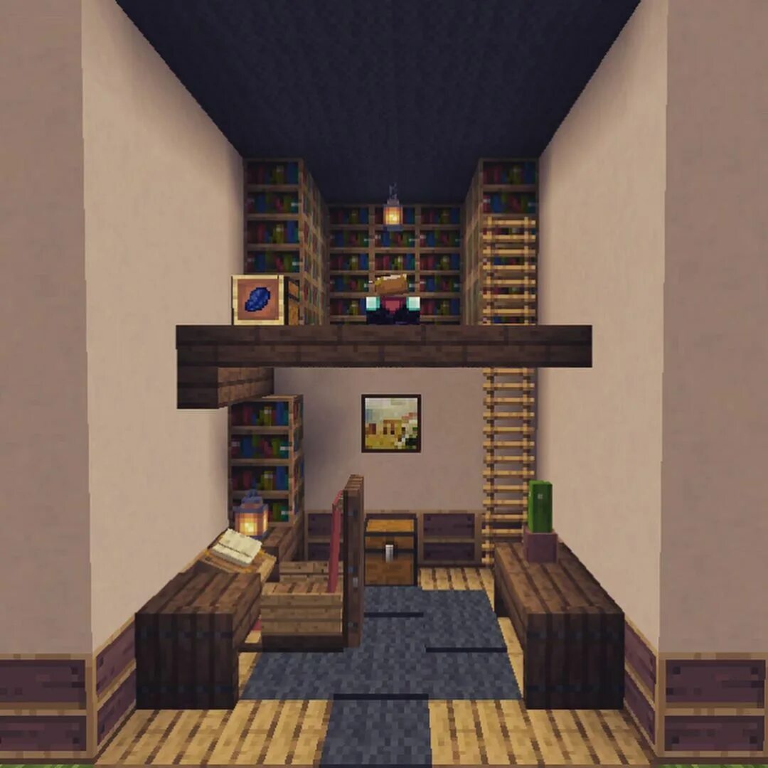 Красивый интерьер дома майнкрафт Pin by SuZa on Minecraft Inspirations Minecraft room, Minecraft room decor, Mine