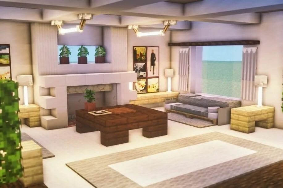 Красивый интерьер дома майнкрафт Minecraft Interior Design :- Five Best Ideas To Know - The Architects Diary in 2