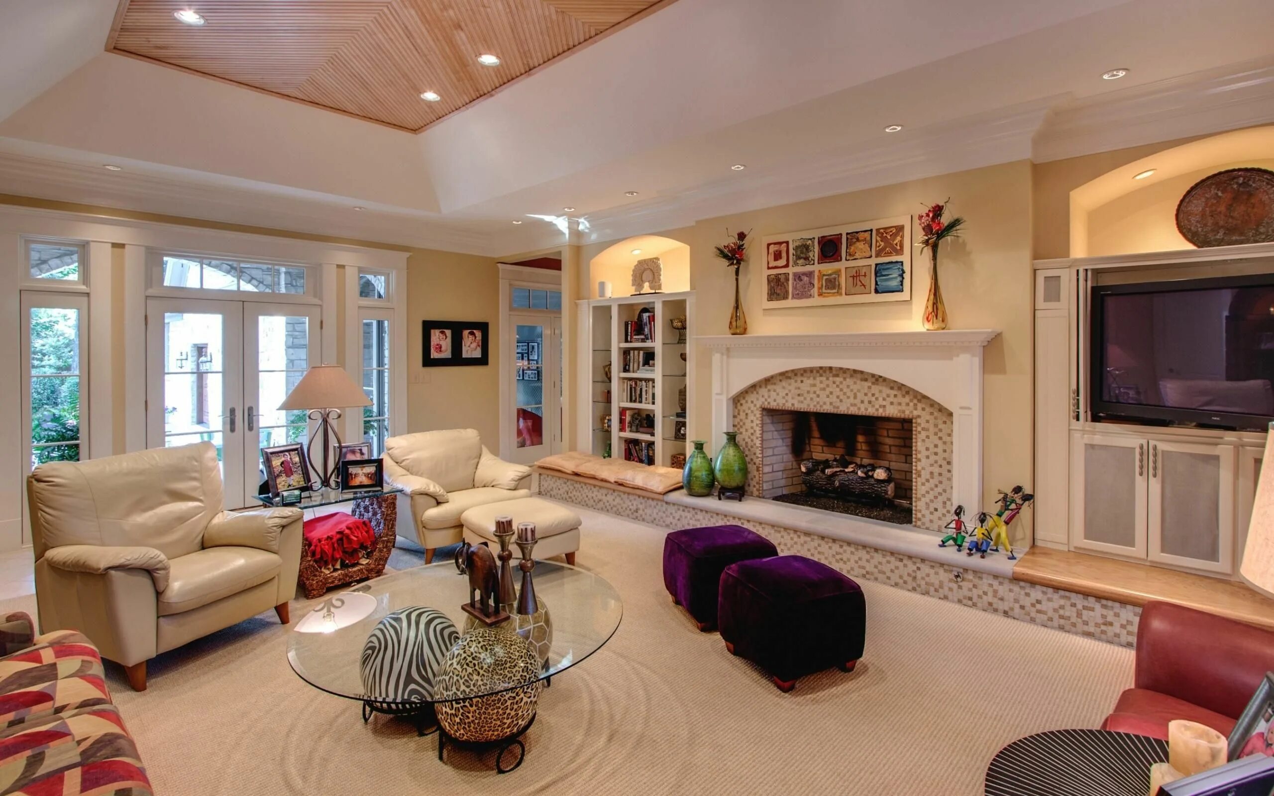 Красивый интерьер дома недорого Beautiful Living Room 2560x1600 Beautiful living rooms, Home interior design, Ap