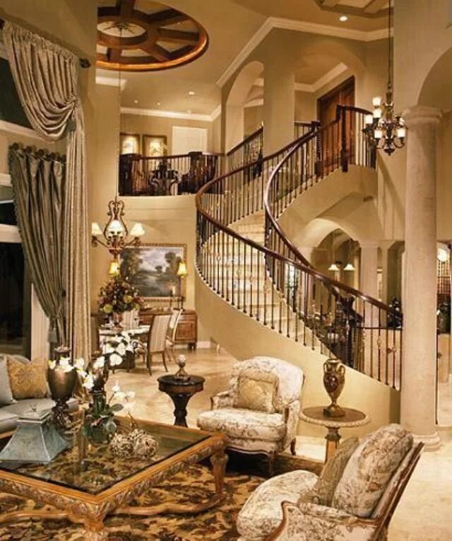 Красивый интерьер домов фото Pin by Luxurydotcom on Luxe-Homes-Worldwide House design, Luxury homes interior,