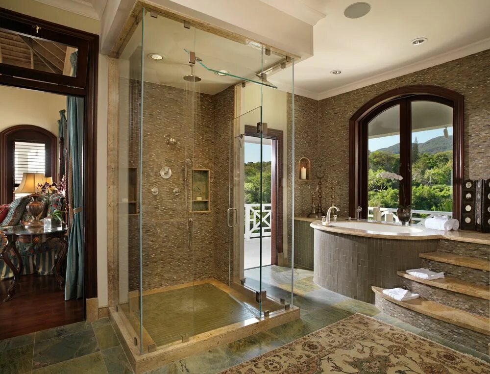 Красивый интерьер душевой комнаты Pin by Linda Mickle on bathrooms of all kinds Bathroom design, Luxury bathroom, 